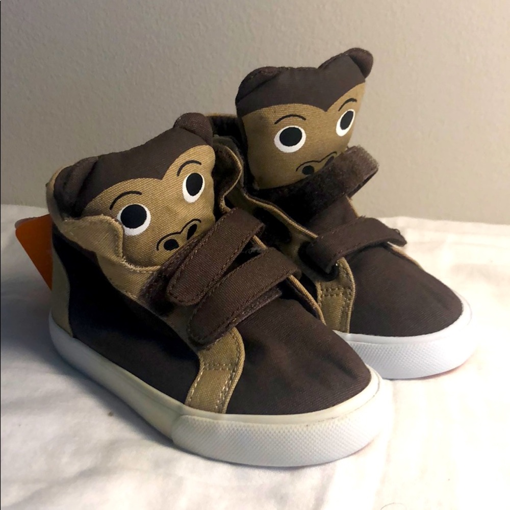 New Gymboree monkey high tops
